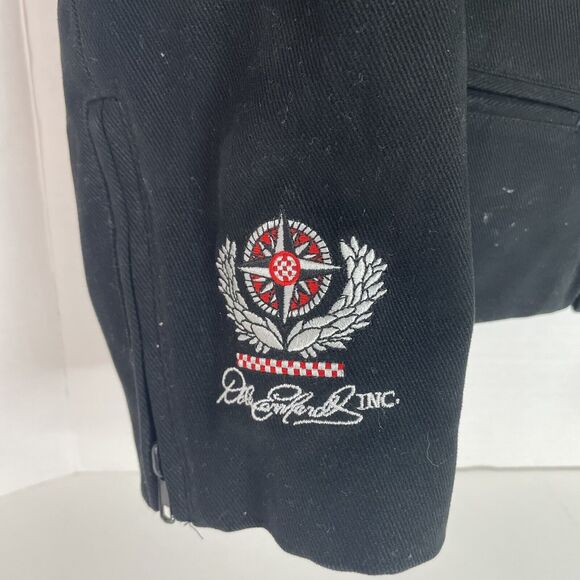 Womens Dale Earnhardt Jr #8 Budweiser Jacket by Chase Authentics Black Small - Picture 3 of 9